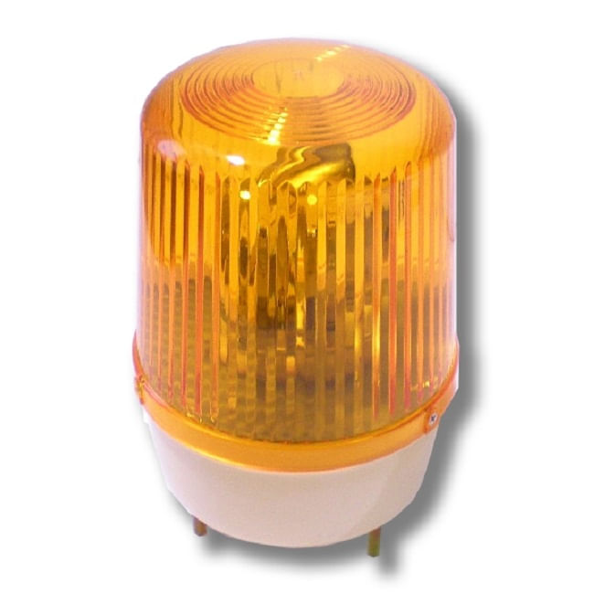 BALIZA 12V DC 35W AMARILLA CCD