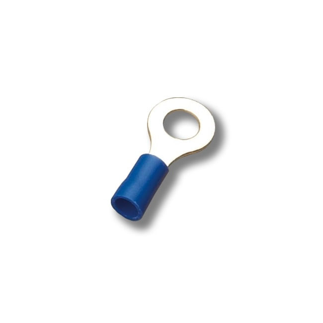 TERMINAL-COMPRESION-OJO-53MM-AZUL-100-UNID