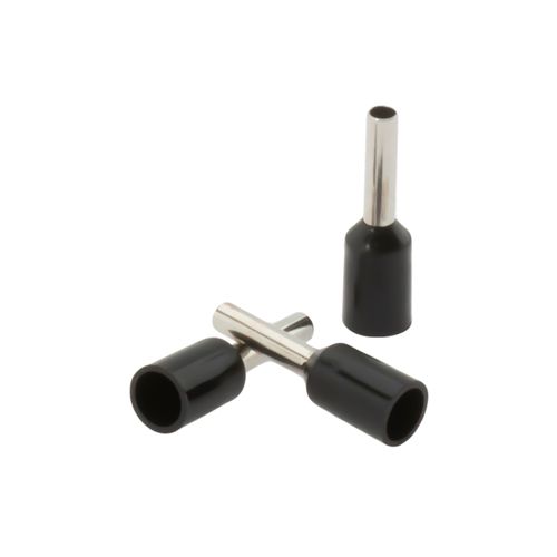 TERMINAL FERRULE 1,5MM NEGRO (X 100) CROMPTON