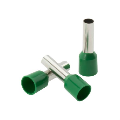 TERMINAL FERRULE 6,0MM VERDE (X 100) CROMPTON
