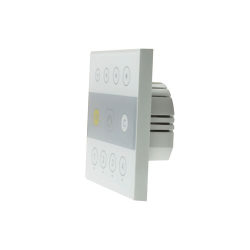 CONTROL MURO CCT Y DIMMER PARA FOCO LED PANAL 2,4GHz TECHNOLAMP