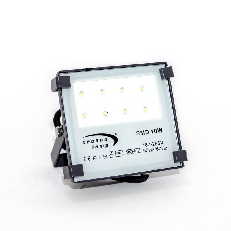 PROYECTOR-LED-10W-3000K-1000LM-IP66-IK10-DL-Aluminio-Negro