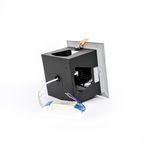 FOCO-LED-PUZZLE-SIMPLE-EMBUTIDO-30W-3000K-ORIENTABLE-Aluminio-Negro