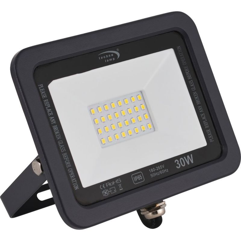 PROYECTOR-LED-30W-5000K-3000LM-IP65-IK10-SLIM-DL-Aluminio-Negro