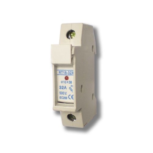 PORTAFUSIBLE 10X38MM 32A CCD