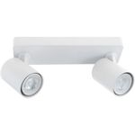 FOCO-SOBREPUESTO-2XGU10-DIRIGIBLE-BUDI-BLANCO-Aluminio-Blanco