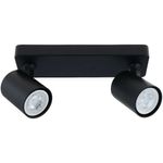 FOCO-SOBREPUESTO-2XGU10-DIRIGIBLE-BUDI-NEGRO-Aluminio-Negro