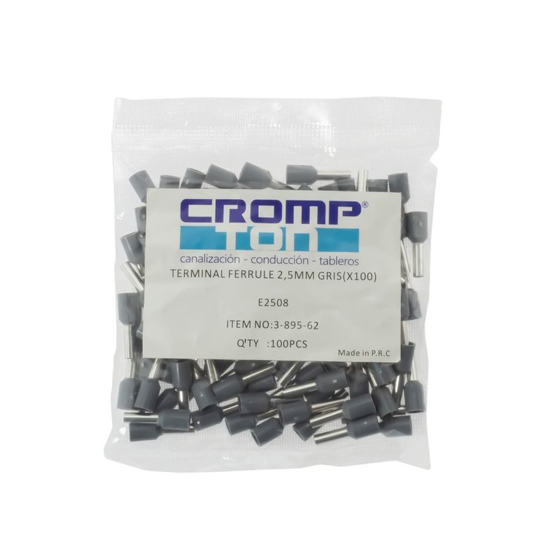 TERMINAL-FERRULE-25MM-GRIS--X-100--Metalico-Gris