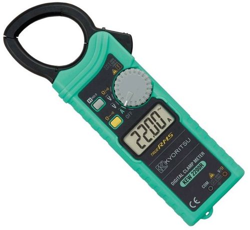 AMPERIMETRO TENAZA 1000A AC SLIM 400V KEW 2200 KYORITSU