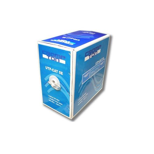 CABLE UTP CAT5E 4 PARES 24AWG CROMPTON