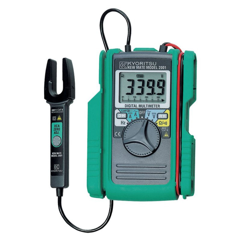 MULTIMETRO-TENAZA-Y-PUNTAS-600V-100A-KEW-2001
