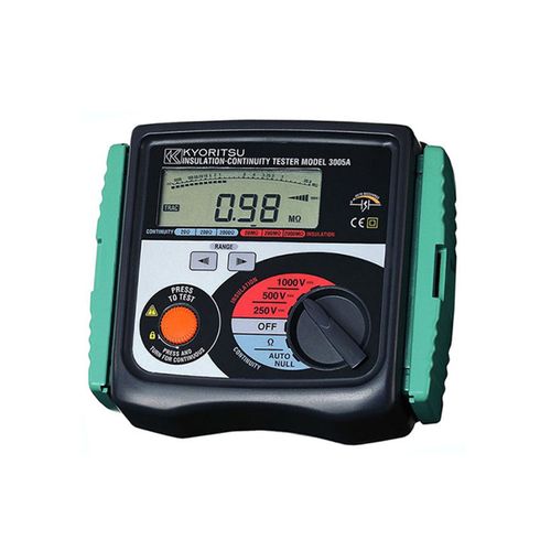 MEDIDOR DE AISLACION DIGITAL 1000V 2000MOH KEW 3005A KYORITSU