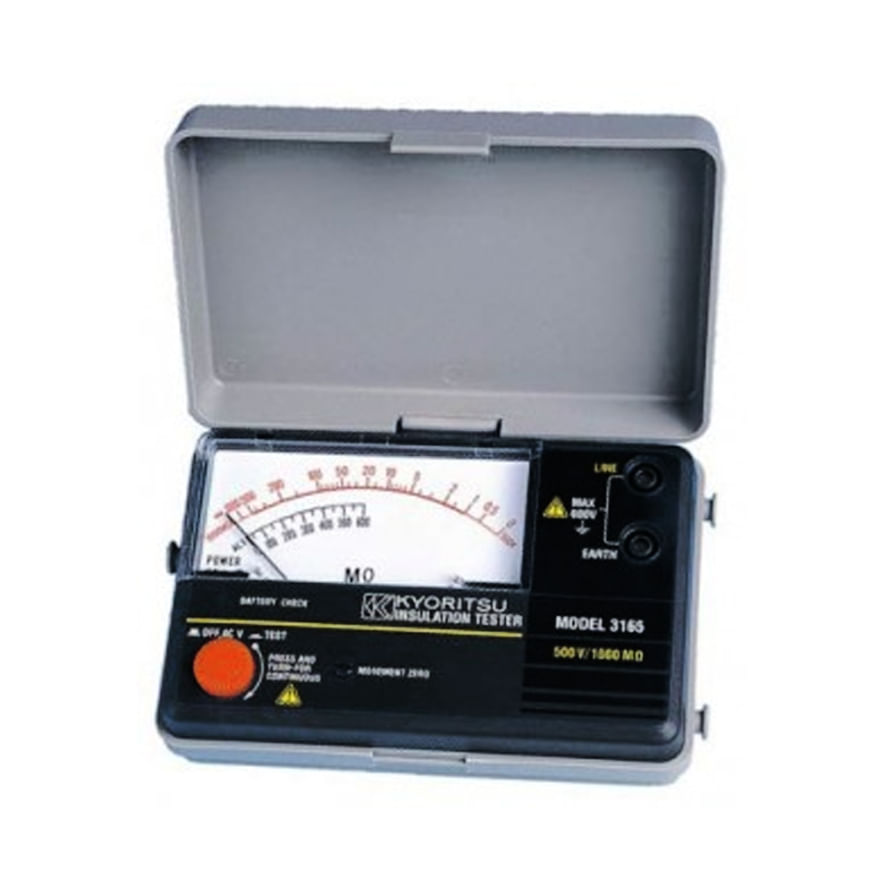 MEDIDOR DE AISLACION 500V/1000MOH KEW 3165 KYORITSU