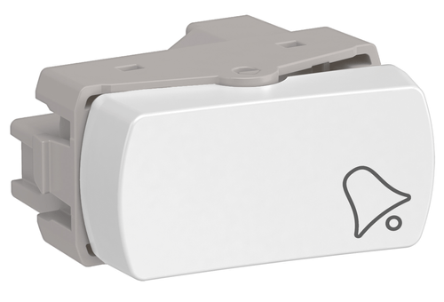 MODULO PULSADOR N/A 16A 250V BLANCO MILUZ S3B72460