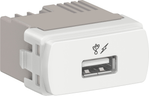 MODULO USB 2.0 1A 250V - BLANCO