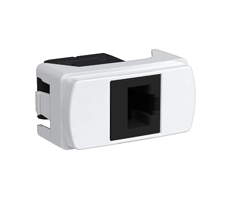 MODULO TOMA DATOS RJ45 - BLANCO