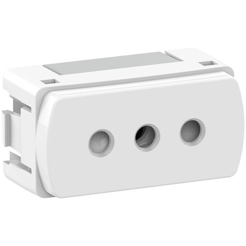 MODULO ENCHUFE 2P+ T 10A BLANCO MILUZ S3B70220