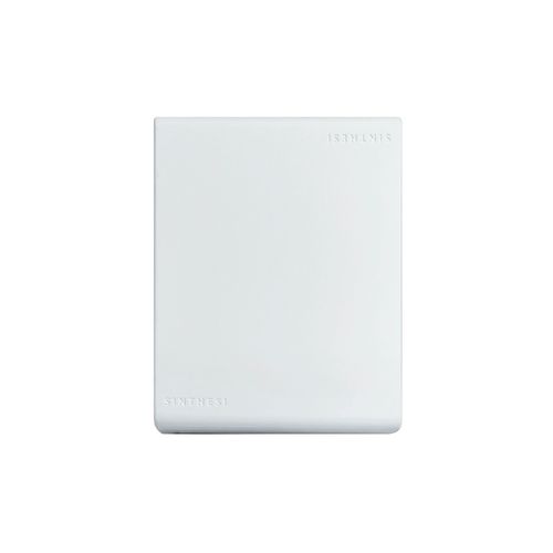 MODULO CONMUTADOR DOBLE 9/24 TECLON 1,5M 16A 250V S33 BLANCO MATE 332321 SINTHESI