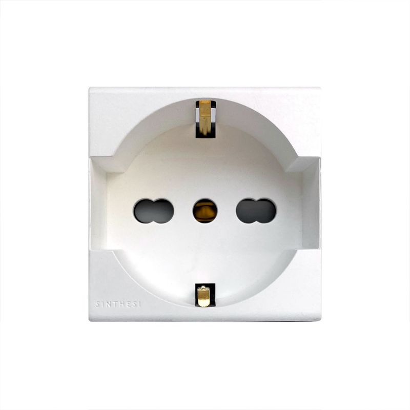 MODULO-TOMACORRIENTE-SCHUKO-2P-T-10-16A-250V-SINTHESI-33-BLANCO-MATE