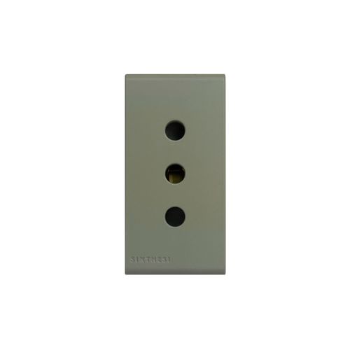 MODULO TOMACORRIENTE 10A 250V 2P+T S33 BEIGE MATE 333022 SINTHESI