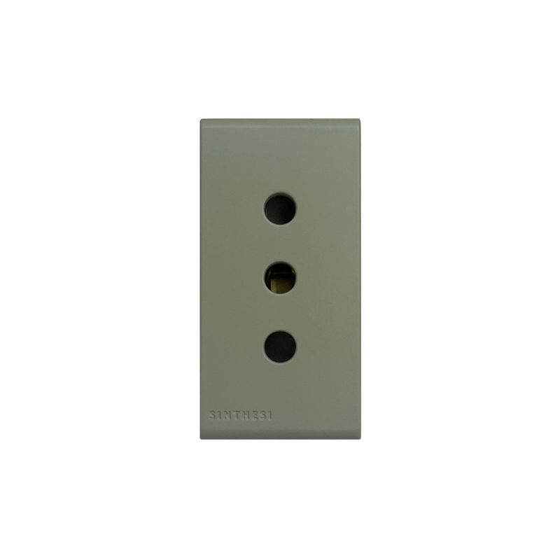 MODULO-TOMACORRIENTE-10A-250V~-2P-T-SINTHESI-33-BEIGE-MATE