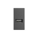 MODULO-CARGADOR-USB-1A-5V-SINTHESI-33-GREY-MATE