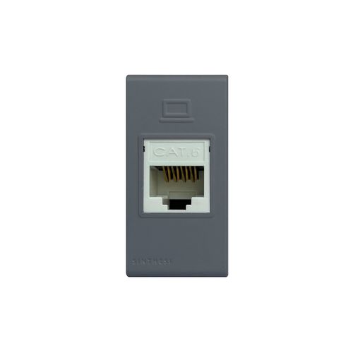 MODULO TOMA DATOS RJ45 CAT 6 S33 CEMENTO 334624 SINTHESI