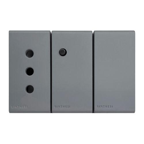 MODULO TOMA SMARTSWITCH WIFI 2.4GHZ 10A 250V S33 CEMENTO 335524 SINTHESI