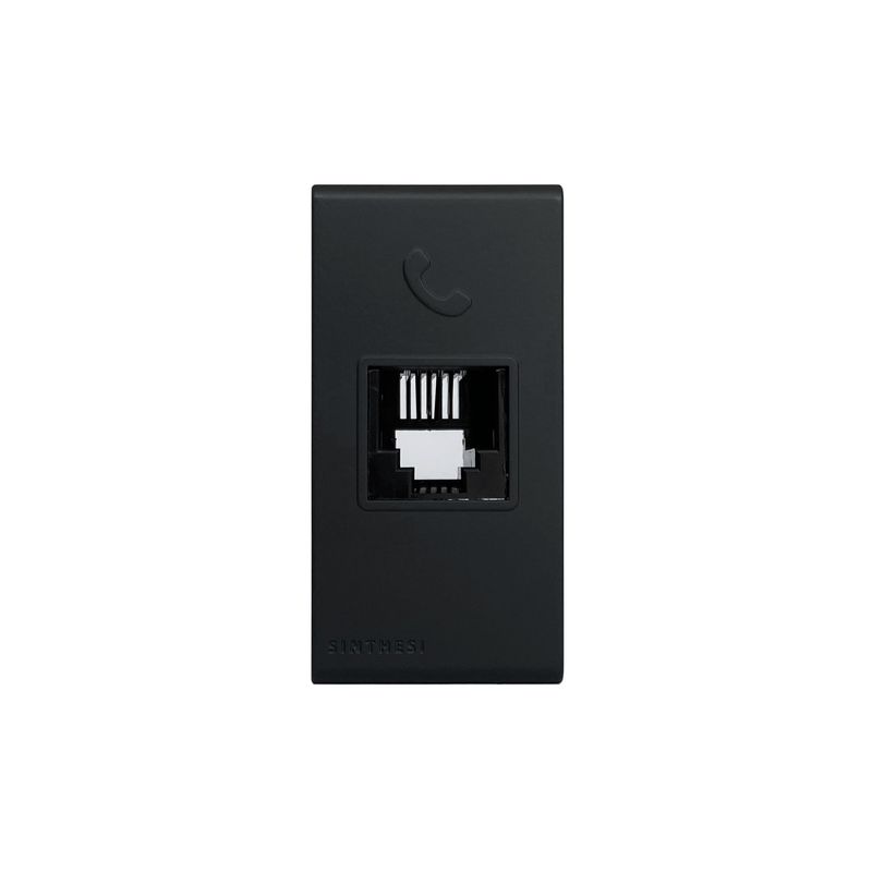 MODULO-TOMA-TELEFONICA-RJ11-SINTHESI-33-NOIR-MATE