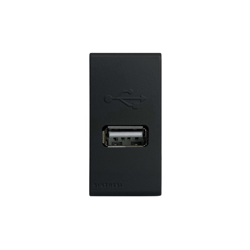 MODULO-CARGADOR-USB-1A-5V-SINTHESI-33-NOIR-MATE