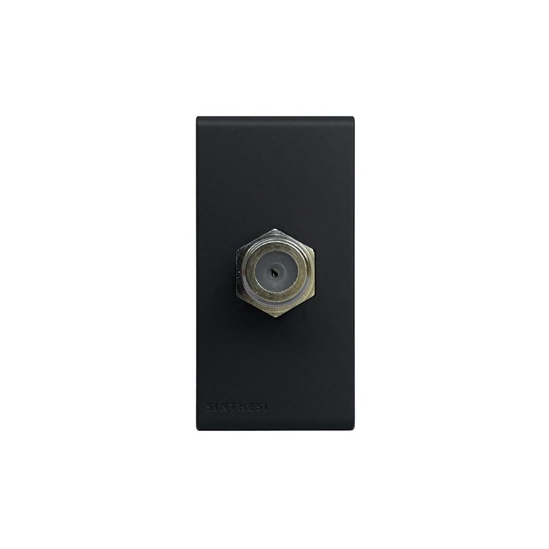 MODULO-TOMA-COAXIAL-TV-SAT-SINTHESI-33-NOIR-MATE