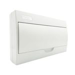 Tablero-sobrepuesto-18-modulos-IP40-tapa-blanca-LS0H-PVC-Blanco