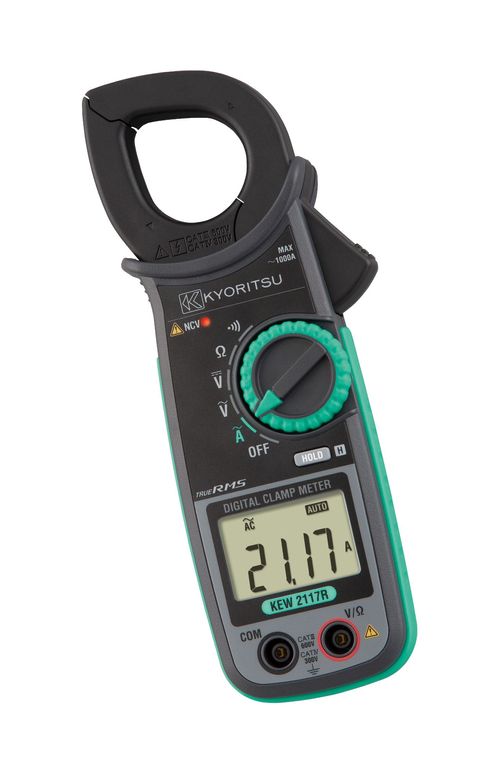 AMPERIMETRO TENAZA 1000A 600V RMS KEW 2117R KYORITSU