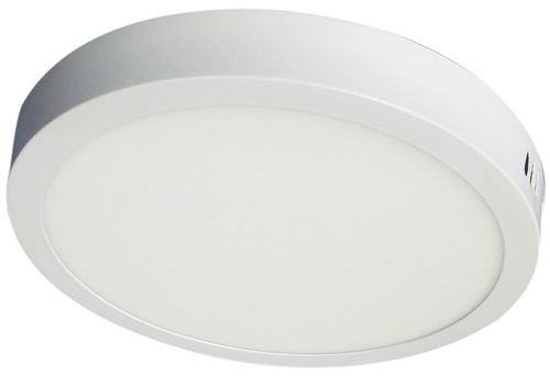 FOCO LED SOBREPUESTO 18W 21CM DIAMETRO 6000K 1500LM BLANCO 100-240V TECHNOLAMP