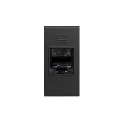 MODULO TOMA DATOS RJ45 CAT 5E SINTHESI BLUE NEGRO 394105