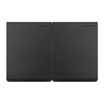 Modulo Conmutador Doble 9/24 Teclon 1,5m 16a 250v Sinthesi Blue Negro 392305