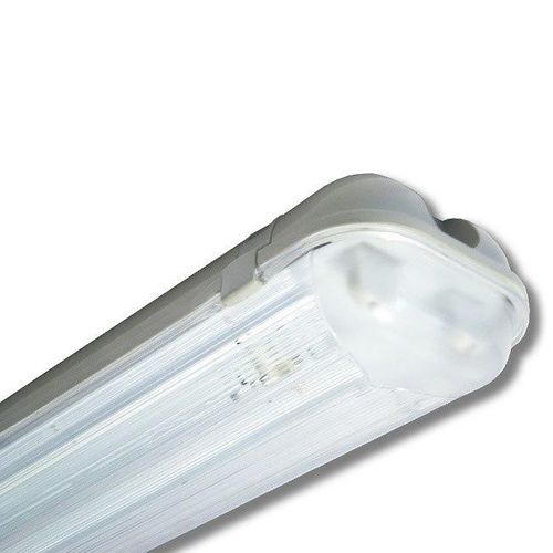 EQUIPO ESTANCO POLICARBONATO 2X120CM IP65 PARA TUBO LED IK10 TECHNOLAMP