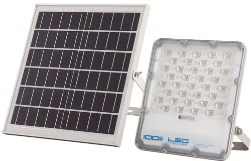 PROYECTOR SOLAR LED 12W 175Lm/w 6500K IP67 APOLO 100W HOUSING TECHNOLAMP