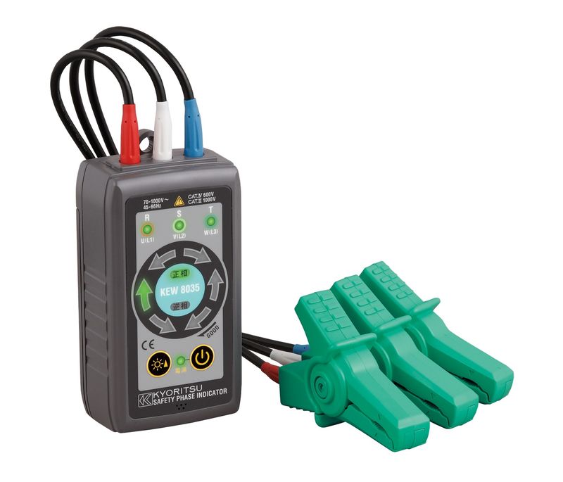 INDICADOR-DE-SECUENCIA-DE-FASE-DIGITAL-70-1000V-KEW-8035