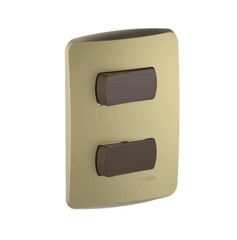 INTERRUPTOR 9/12 + 9/24 16A 250V DORADO ARMADA MILUZ S3B62095