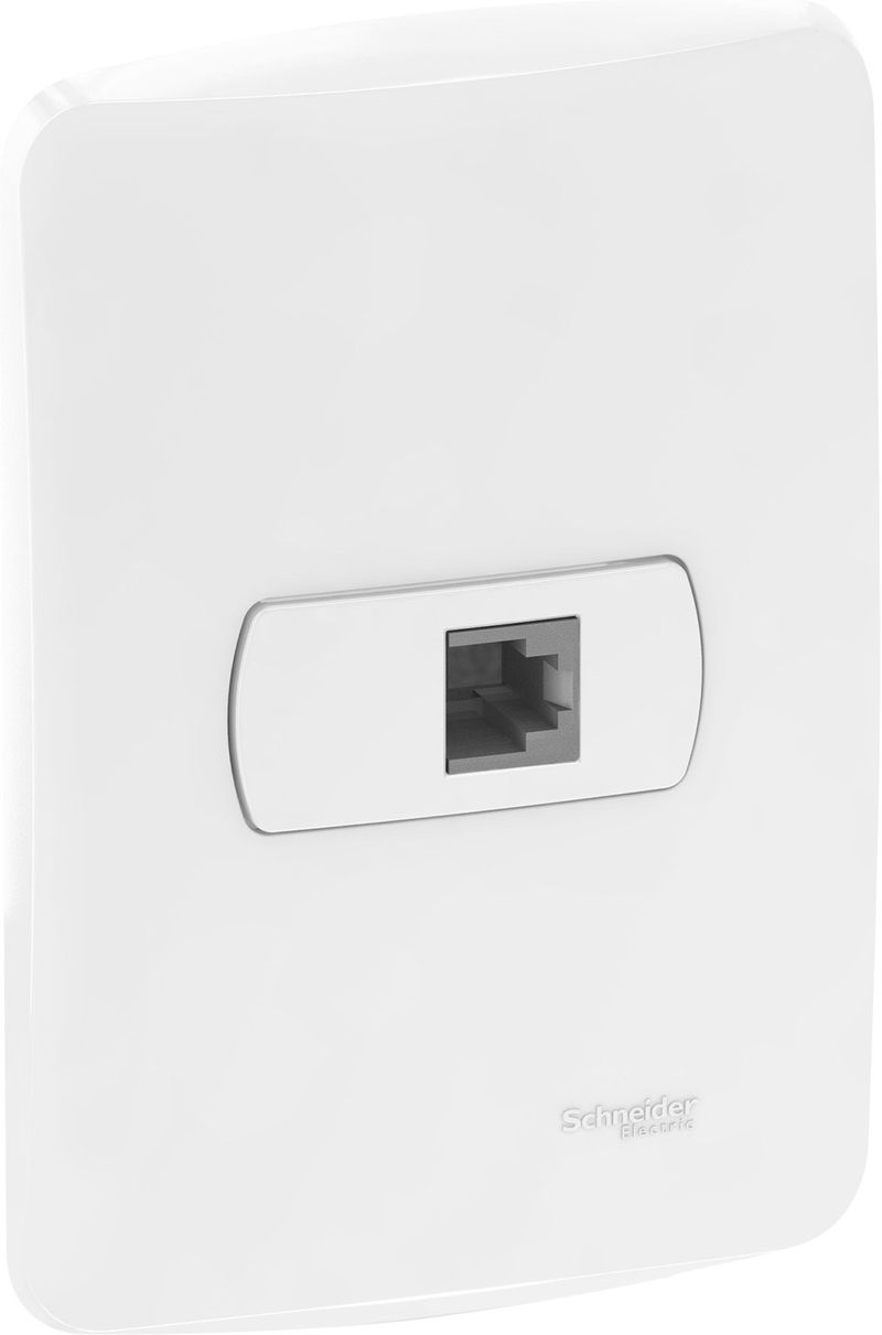 TOMA TELEFONICA RJ11 - BLANCO ARMADA