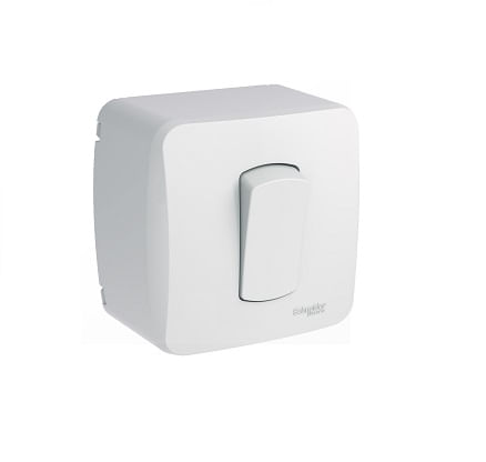 CASQUETE ARMADO CON 9/24 16A 250V - BLANCO