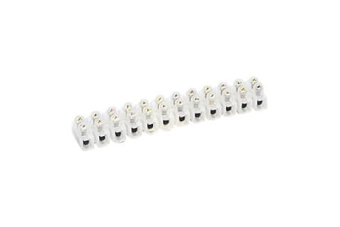 REGLETA CONEXION 2,5MM 12 CTOS 3A 400V HALOFREE BLANCO
