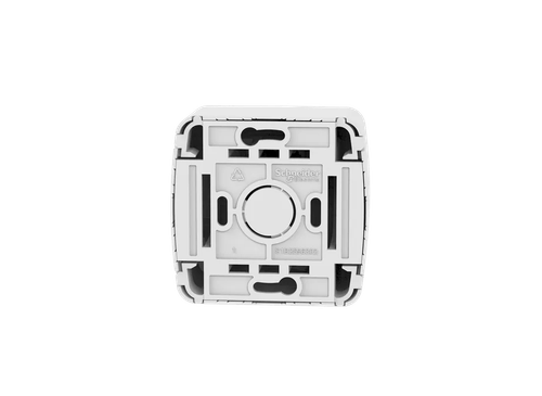 CASQUETE ARMADO CON ENCHUFE SIMPLE 10A 250V BLANCO MILUZ S3B66220