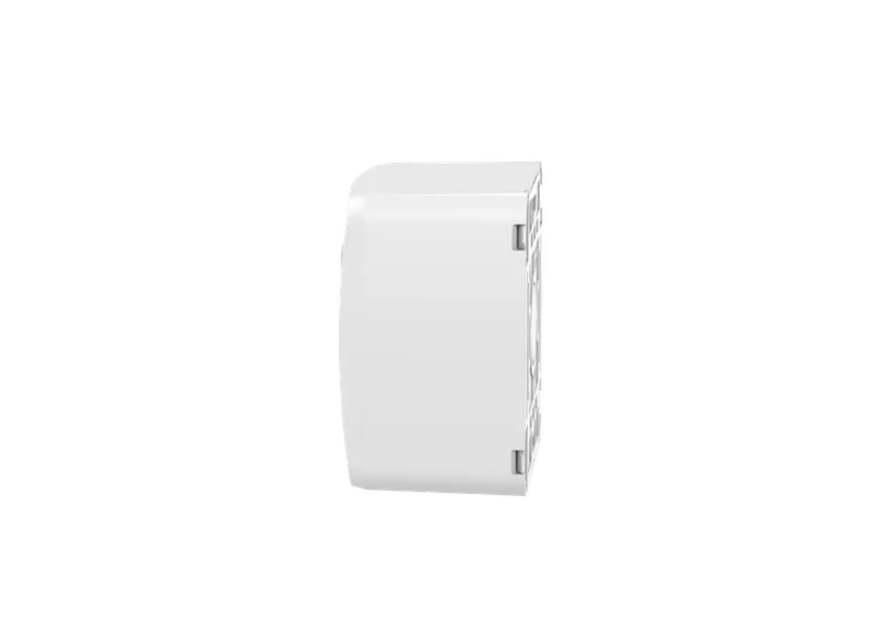 CASQUETE ARMADO CON ENCHUFE SIMPLE 10A 250V - BLANCO