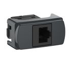 MODULO TOMA DATOS RJ45 - GRAFITO