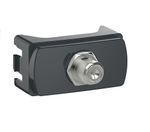 MODULO TOMA COAXIAL TV - GRAFITO