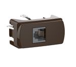 MODULO TOMA TELEFONICA RJ11 - CAFÉ