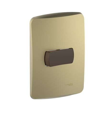 INTERRUPTOR 9/12 16A 250V - DORADO ARMADA