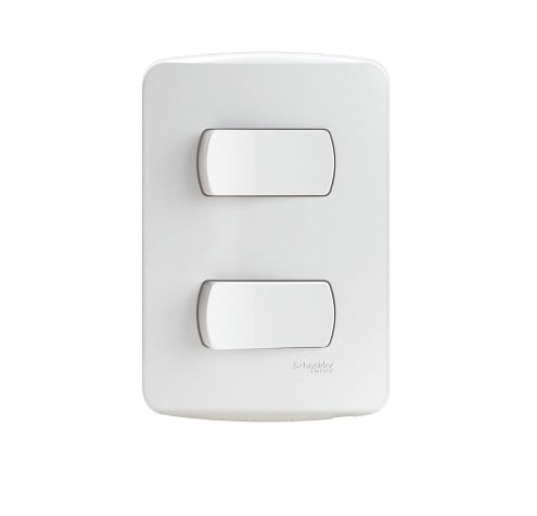 INTERRUPTOR 9/12 + 9/24 16A 250V BLANCO ARMADA MILUZ S3B62090